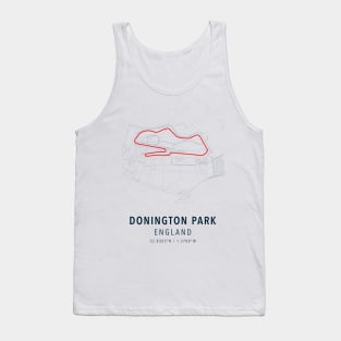 donington park simple map Tank Top